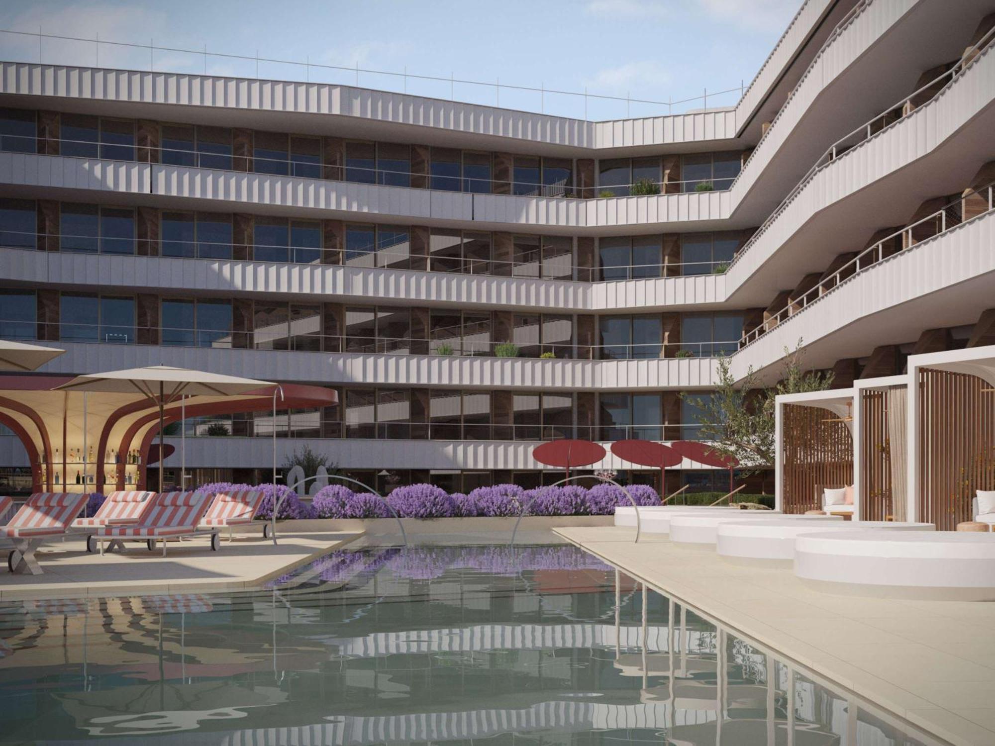 Sls Barcelona Hotel Badalona Exterior photo